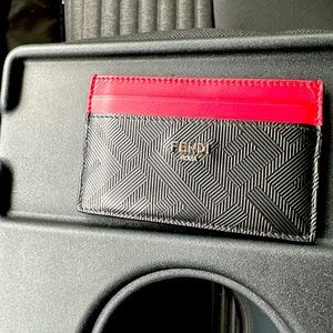 Black fendi wallet